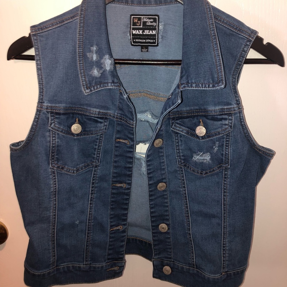Jean vest